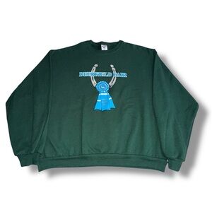 Men’s Jerzees 2007 Deerfield Fair Horse Show Crewneck Sweatshirt